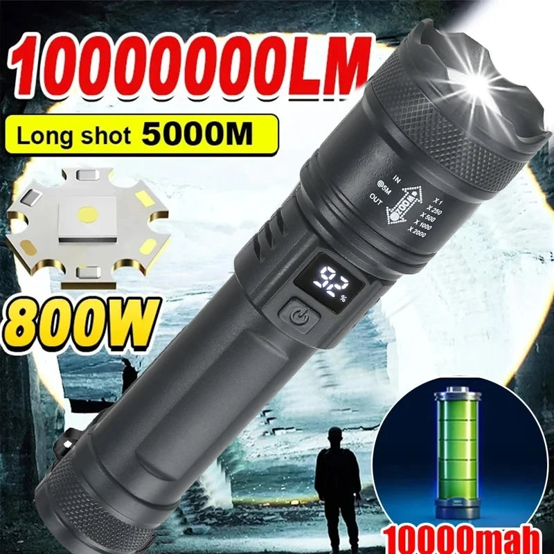 Tactical LED Camping Flashlight