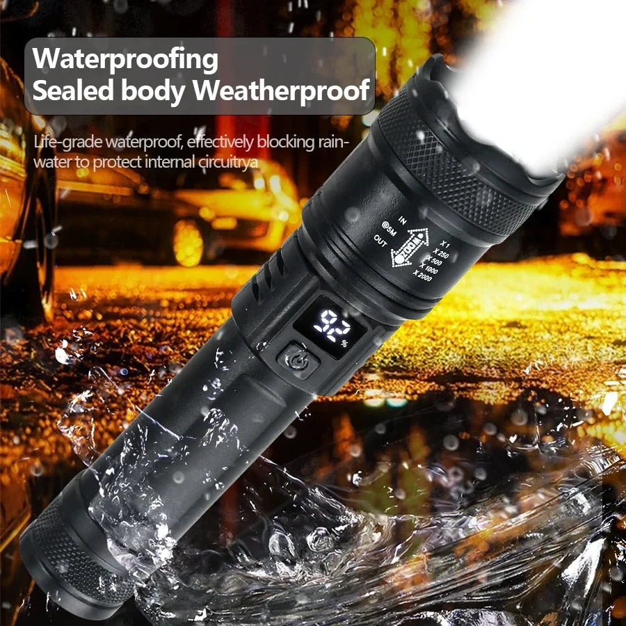 Tactical LED Camping Flashlight