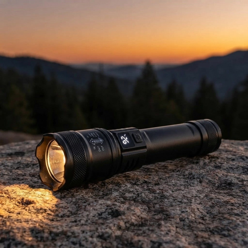 Tactical LED Camping Flashlight